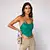 pu leather tops